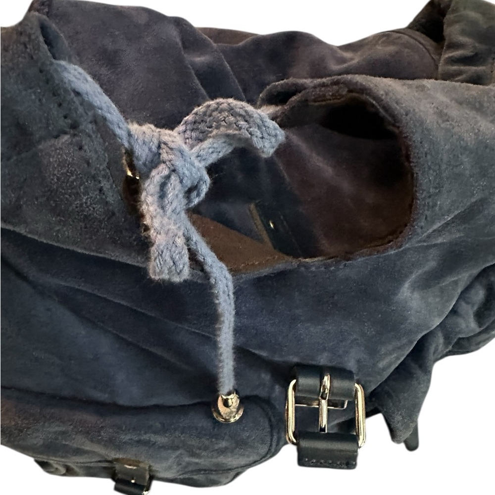 Authentic Balenciaga Suede Cargo Pocket Suede Shoulder Bag with COA - Picture 11 of 16